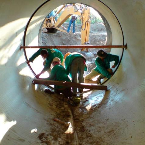 Rehabilitación Sin Zanja de Obras Hidráulicas en Santa Marta